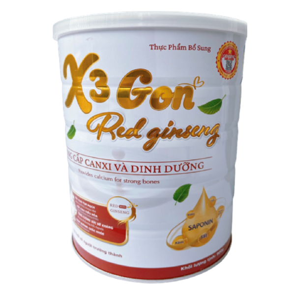 X3GON RED GINSENG GOLD ( HỒNG SÂM )