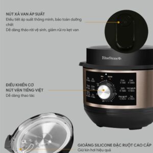 💖 Nồi áp suất Bluestone PCB-5648 – Bí kíp nấu ngon cho người bận rộn!